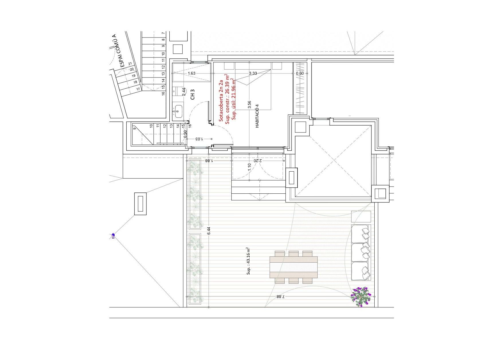 Exclusivo ático dúplex en el corazón de la Plaça de la Vila, con terraza privada y piscina comunitaria-42